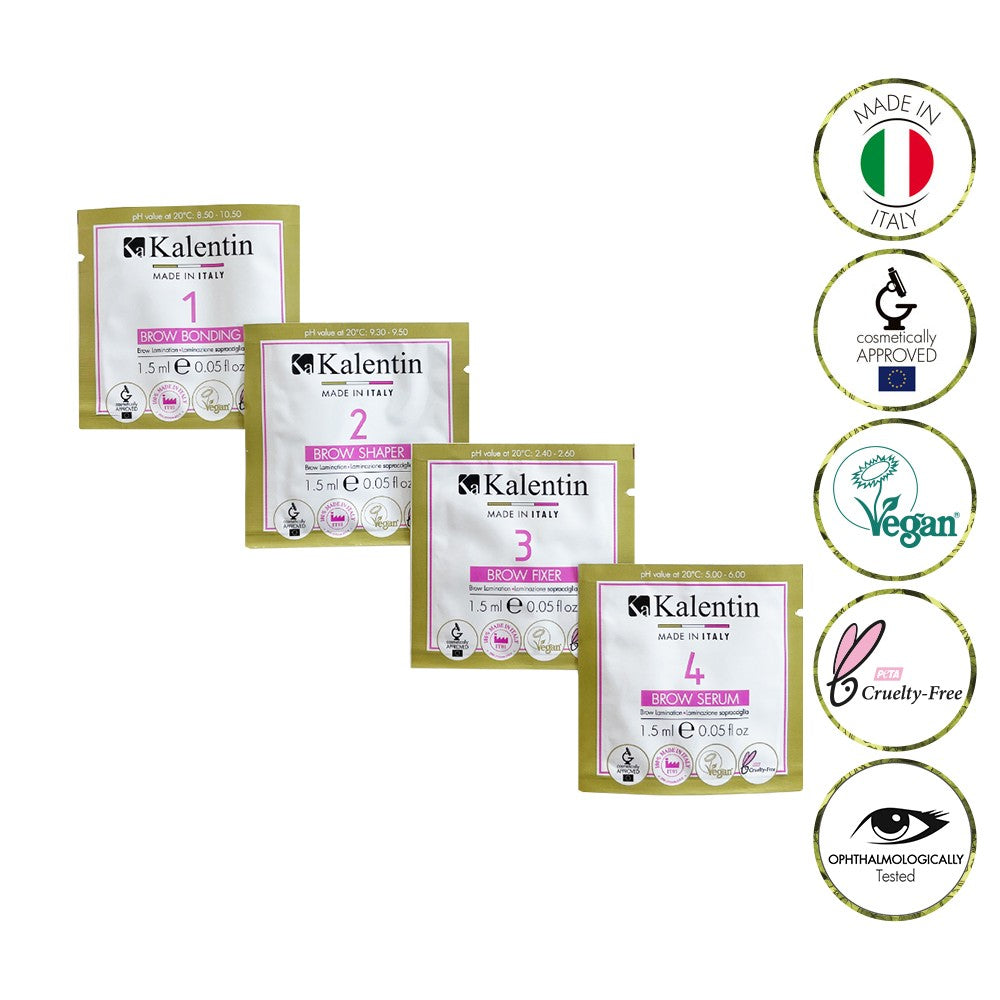 Tester vegan brow lamination